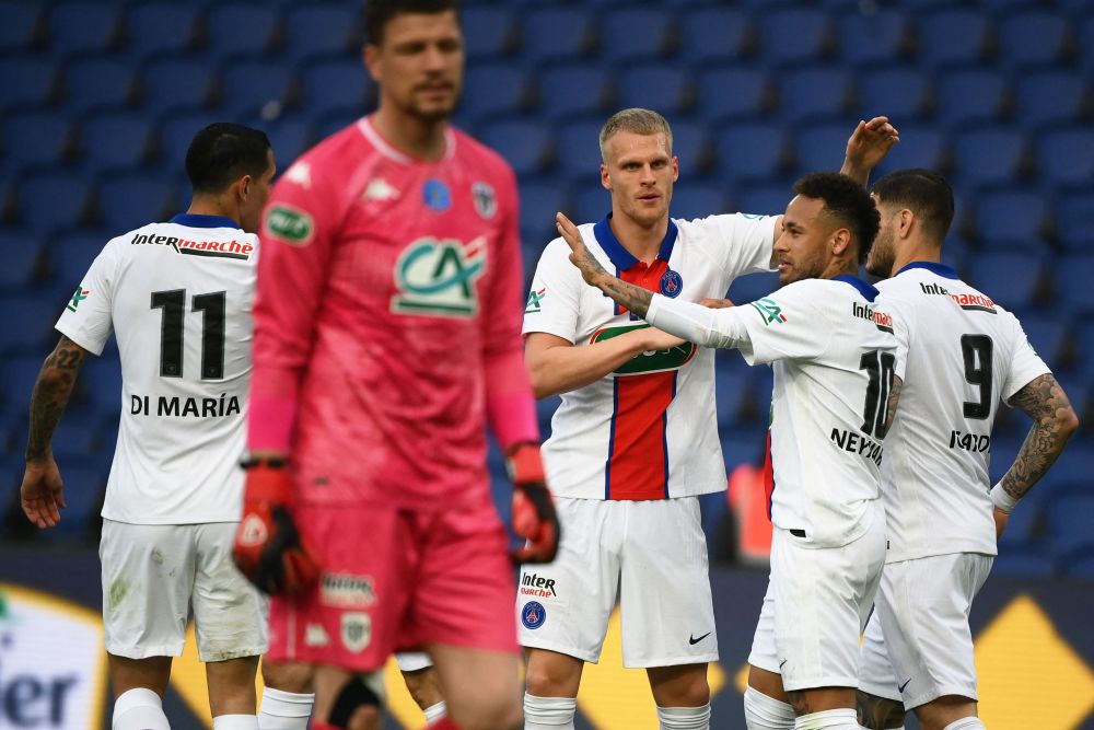  巴黎圣日耳曼法国杯成功卫冕夺冠