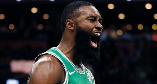  杰伦布朗强势发挥凯尔特人力克篮网